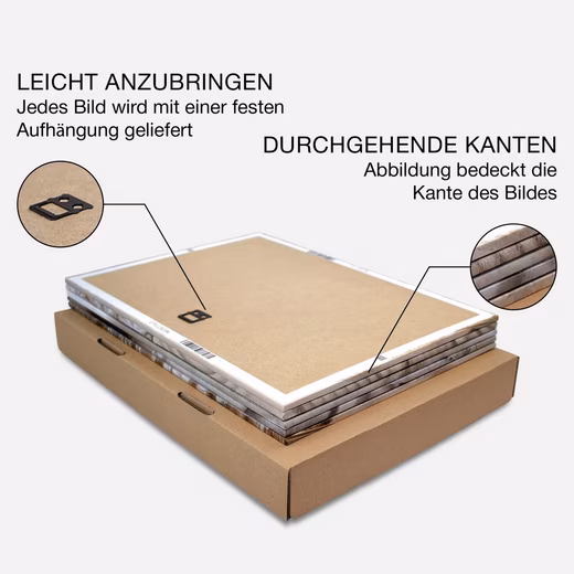 Mural Children's Room Murals Set Animals - 4 Pictures 30x40 cm Ready to Hang - Image 6