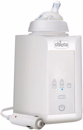 Bottle warmer for home/on the go including adapter for the car