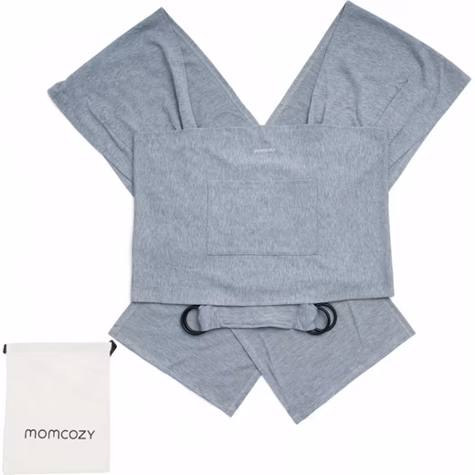 MOMCOZY baby carrier for comfortable carrying.