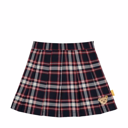 Slip-on skirt Rock Flying Away in a checked look