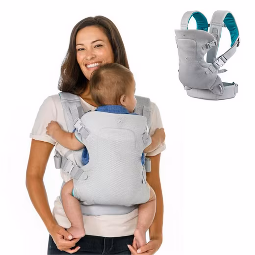 Ergonomic baby carrier for newborns (For 3.6 kg – 14.5 kg infant toddler baby front carrier, baby carrier sling for newborns & toddlers (0–36 months), for babies & toddlers)