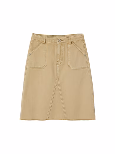 Maxi skirt flared girl's skirt