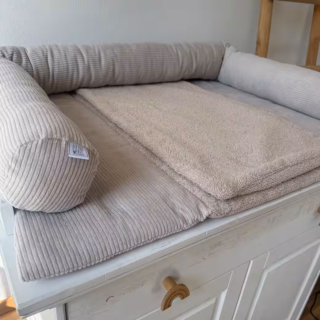 Changing Mat Changing Table Mat Cord Beige - Image 3