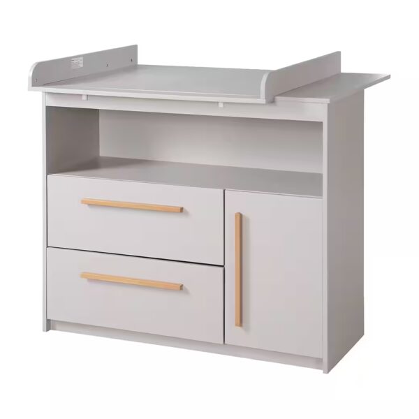 Changing Chest Wrap Table Lea/Lilo Removable Wrap Attachment - 2 Drawers, 1 Door
