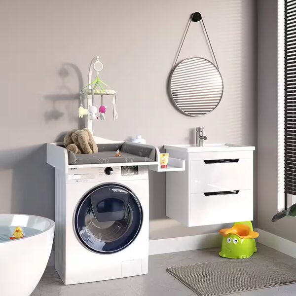 White Wrap Attachment 83 x 72cm on Washing Machine
