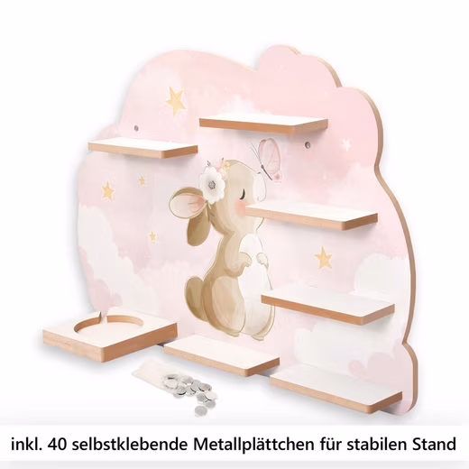 Wall Shelf JUKEBOX SHELF Bunny & Butterfly - Image 2