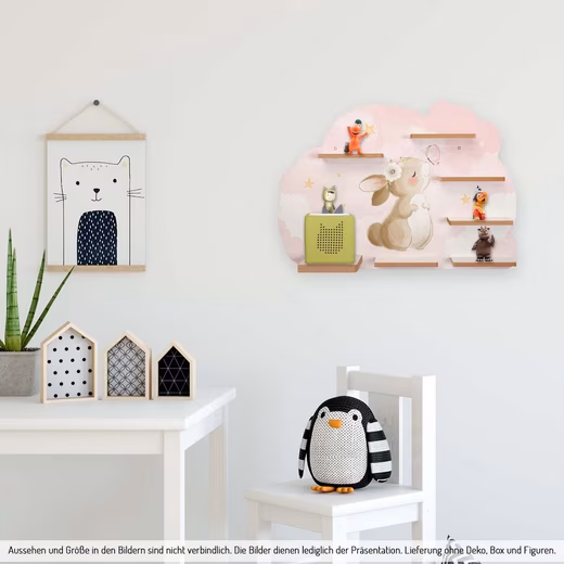 Wall Shelf JUKEBOX SHELF Bunny & Butterfly - Image 3