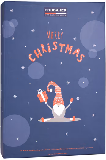 Fillable Advent Calendar DIY Christmas Calendar with 24 Doors to Fill Gnomes Dwarfs Blue - Image 6