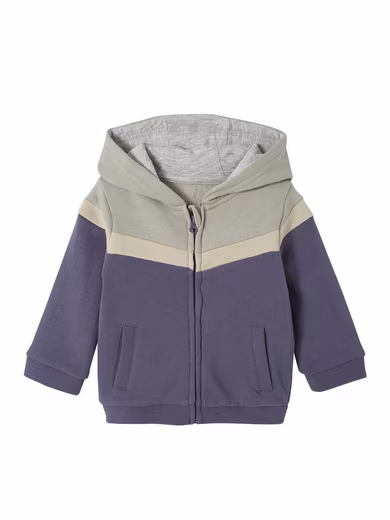 Cardigan for boys, baby hooded sweatshirt