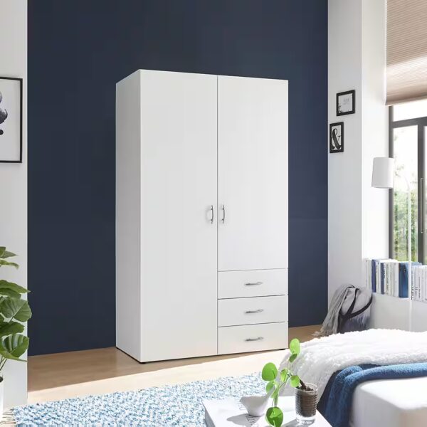 Hinged Door Cabinet Harry Bedroom Cabinet Bestseller in white
