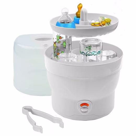 Steam sterilizer BS 29 White Electronic steam sterilizer for baby bottles disinfection device