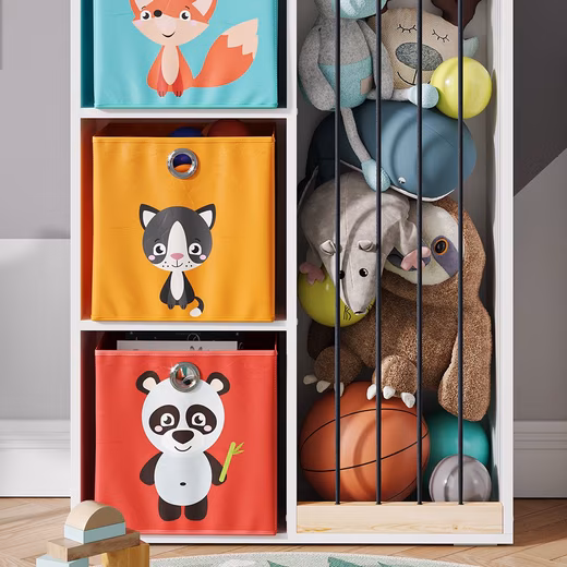 Bookcase Marvin, White, 72 x 143 cm - Image 12