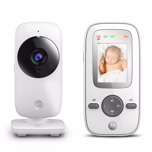 Motorola MBP481 Digital Video Baby Monitor - White