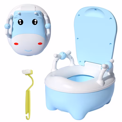 Toilet Trainer Toilet Baby Kids Learning Potty Toilet Seat Toilet Trainer - Image 14