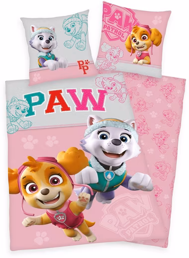 Paw Patrol children's bedding Linen, with a great Paw Patroll design