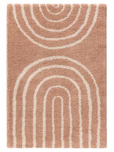 Gobi children's rug rectangular, height: 21 mm, synthetic fiber, Berber, ethnic style, living room