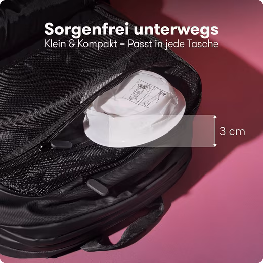 Burp cloth/vomit bag 1500 ml (25 pieces) - vomit bag with ring (Practical vomit bags for travel & emergencies, 25-piece set, robust vomit bags for on the go), vomit bags for car & children - Image 3