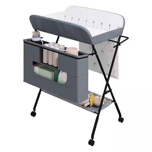 Changing Table (1 pcs), mobile Changing Attachment and Height-adjustable
