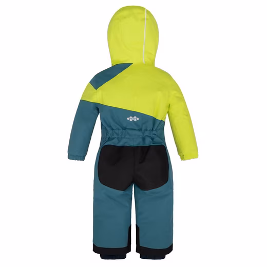 Snowsuit, children's ski suit, blue/green - Image 4