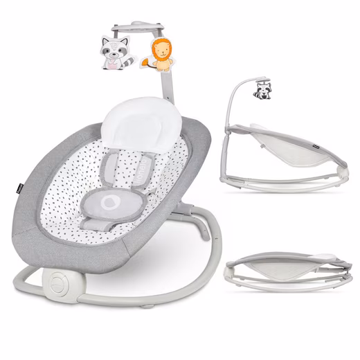 Baby bouncer PASCAL GREY DOVE