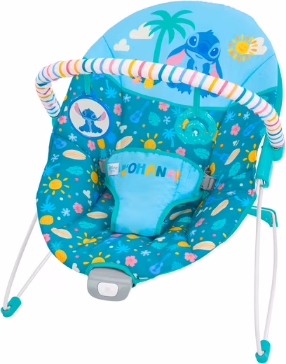 Baby bouncer Stitch Ohana Paradise Vibrating Bouncer