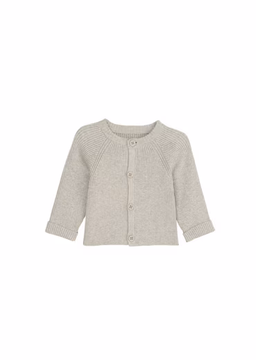 Cardigan made from soft organic cotton