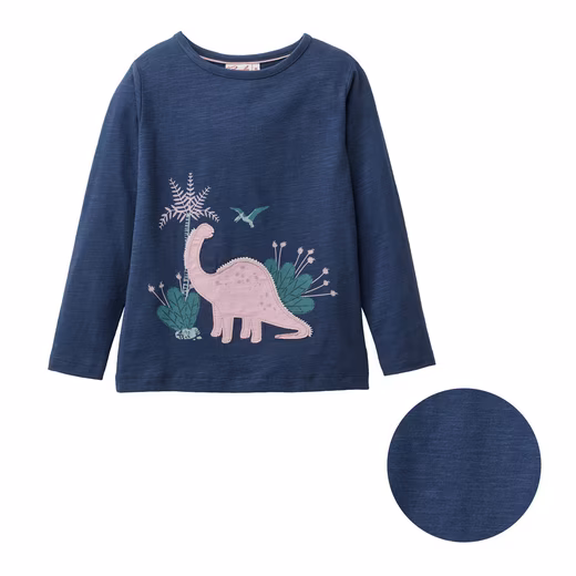 Long-sleeved shirt with design