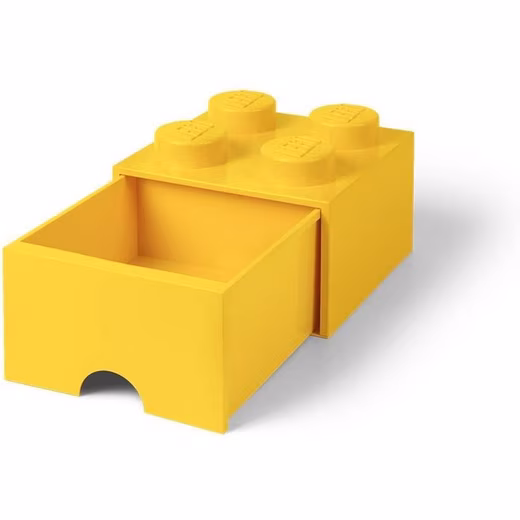LEGO® Storage Brick 4 Yellow