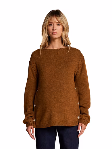 Maternity sweater Knitted sweater for pregnancy and breastfeeding