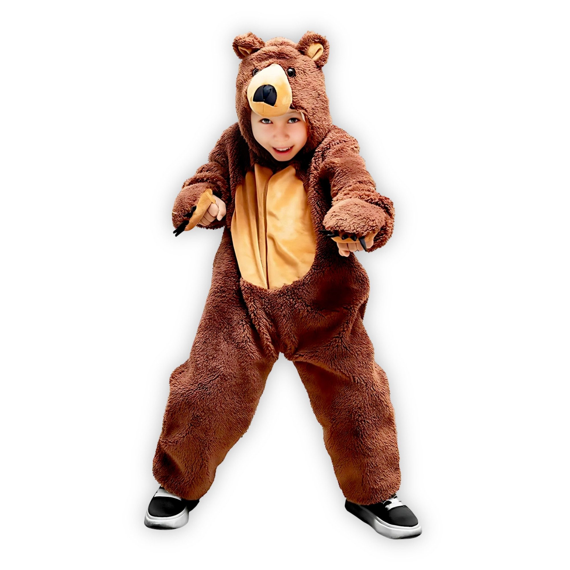 Brown bear costume, F67, children's, carnival, Mardi Gras