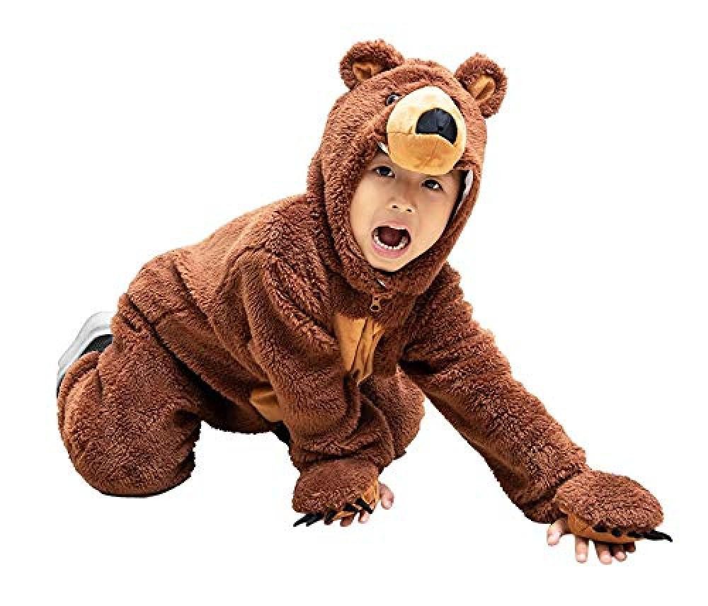 Brown bear costume, F67, children's, carnival, Mardi Gras - Image 9
