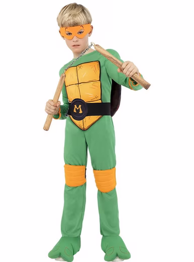 Ninja Turtles Costume – Michelangelo Costume for Children