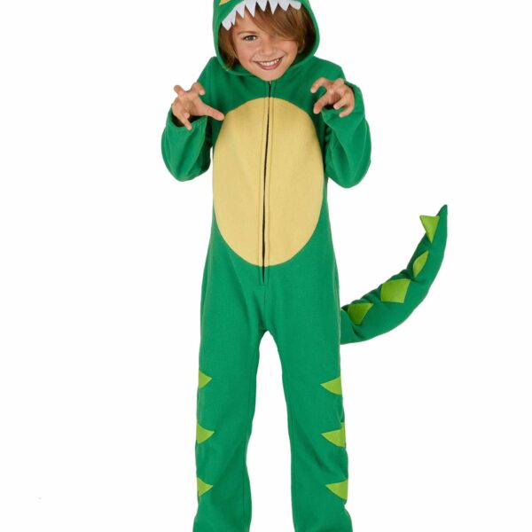 Dinosaur Party Suit Kids Costume Little Dragon Green