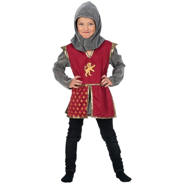 Knight Prince Costume for Children, Medieval Dress-Up