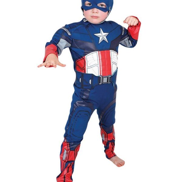 Captain America Deluxe Costume - Superhero Children's Costume