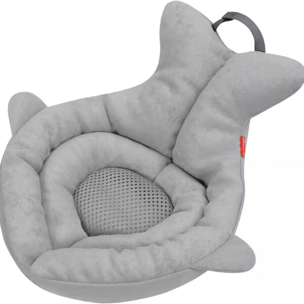 Baby bathtub, padded sink bathtub, Moby, grey