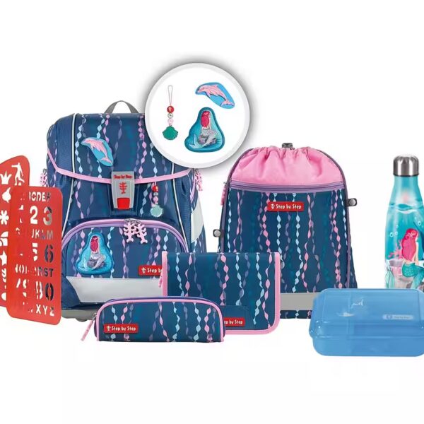 Schoolbag Set 2IN1 PLUS Mermaid Bella 8-piece