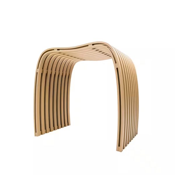 Bamboo shower and bath stool