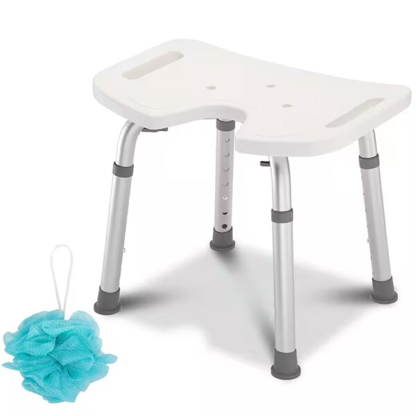 Shower stool shower stool bathroom stool load capacity up to 136 kg shower chair