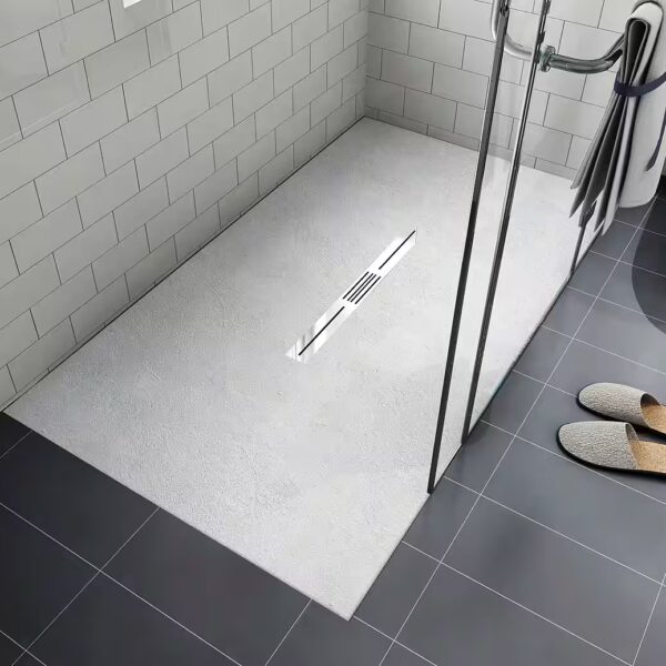 SMC Shower Tray Rectangular, L x W: 170 x 80 cm; can be cut to size