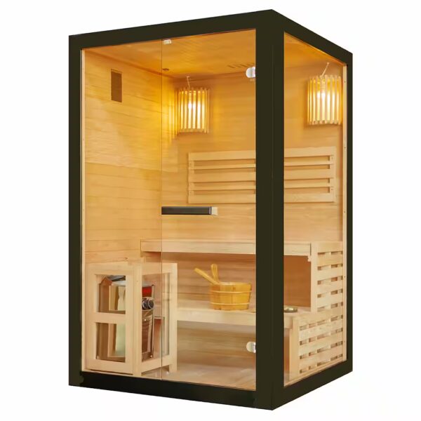 Sauna PANORAMA black