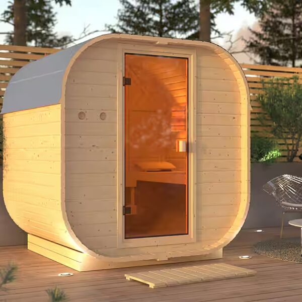 Barrel sauna Cube