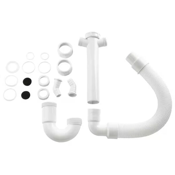 Siphon 1 1/2 inch, 1 pc. polybag