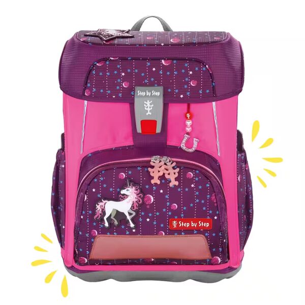 Neon Pull-Over School Backpack