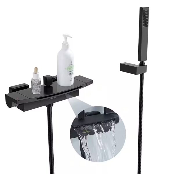Waterfall shower faucet, bathroom shower faucet
