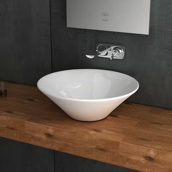 Countertop washbasin, round wash bowl - mini washbasin