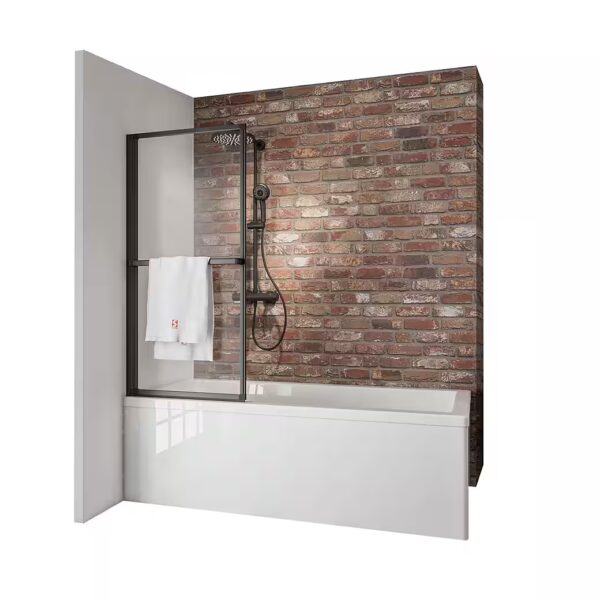 Bathtub folding screen Black Style