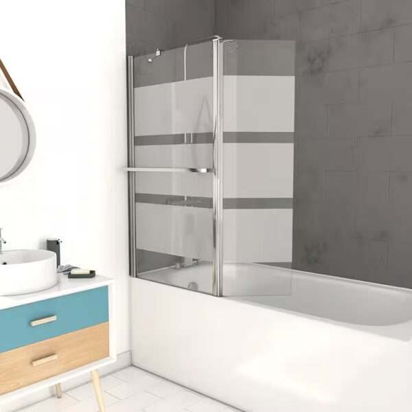 Madrid Folding Bathtub Screen