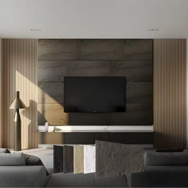 Wall Panel Stone Look Rock Panels 120x60cm PU Wall Cladding 0.73sqm 3D Panels Broken Stone Stone Decor Wall Panels Wall Decoration Stone Slab Rock Wall Living