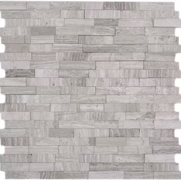Self-adhesive natural stone marble wall tiles for kitchen backsplash